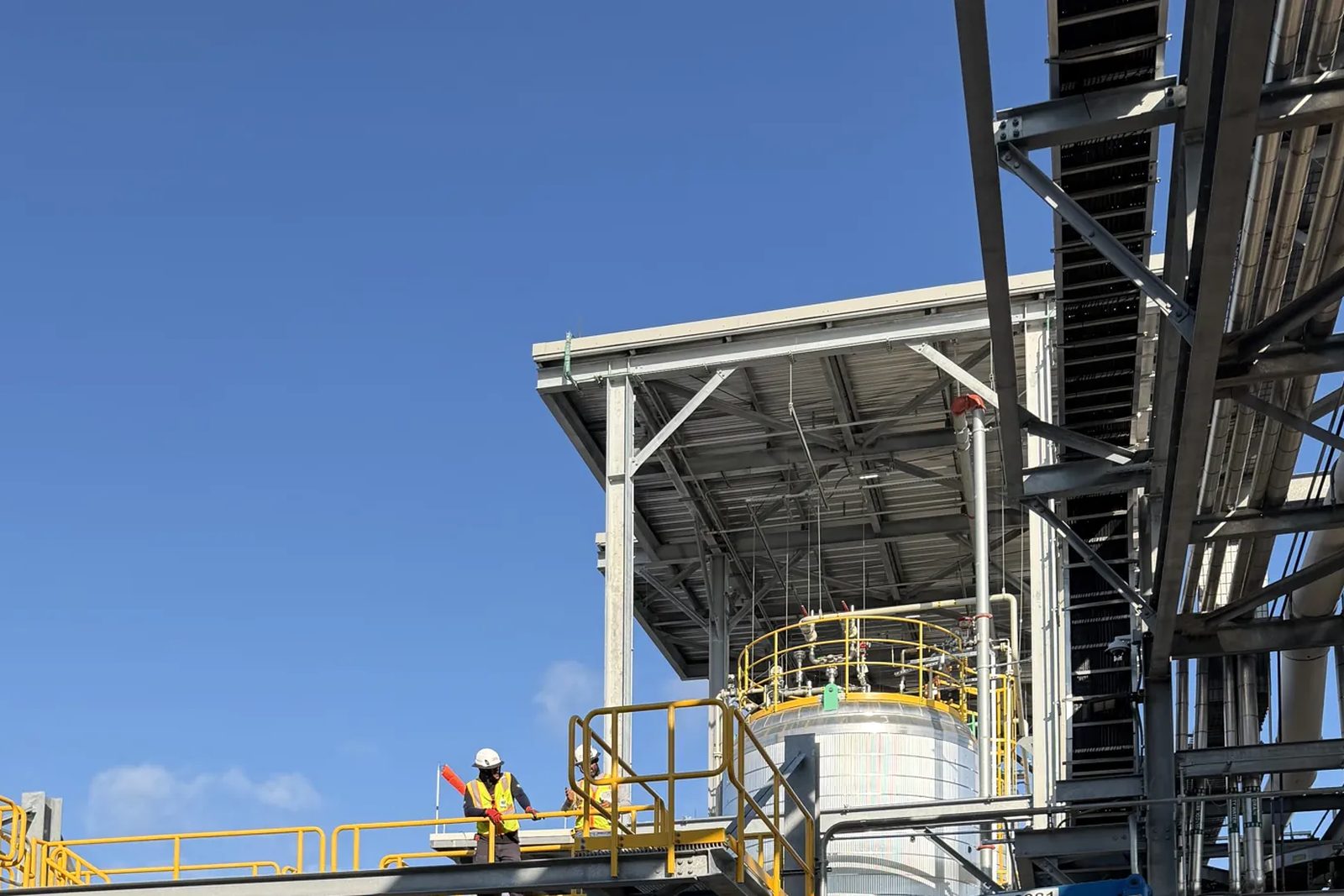 Tank platform and process structure, Killeen, TX