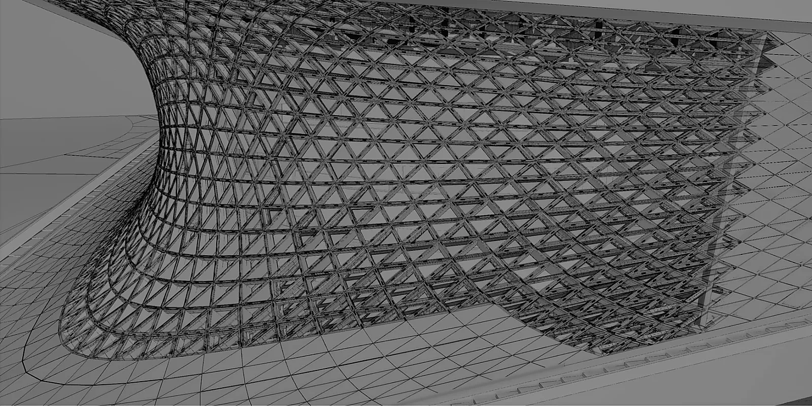 BIM model render