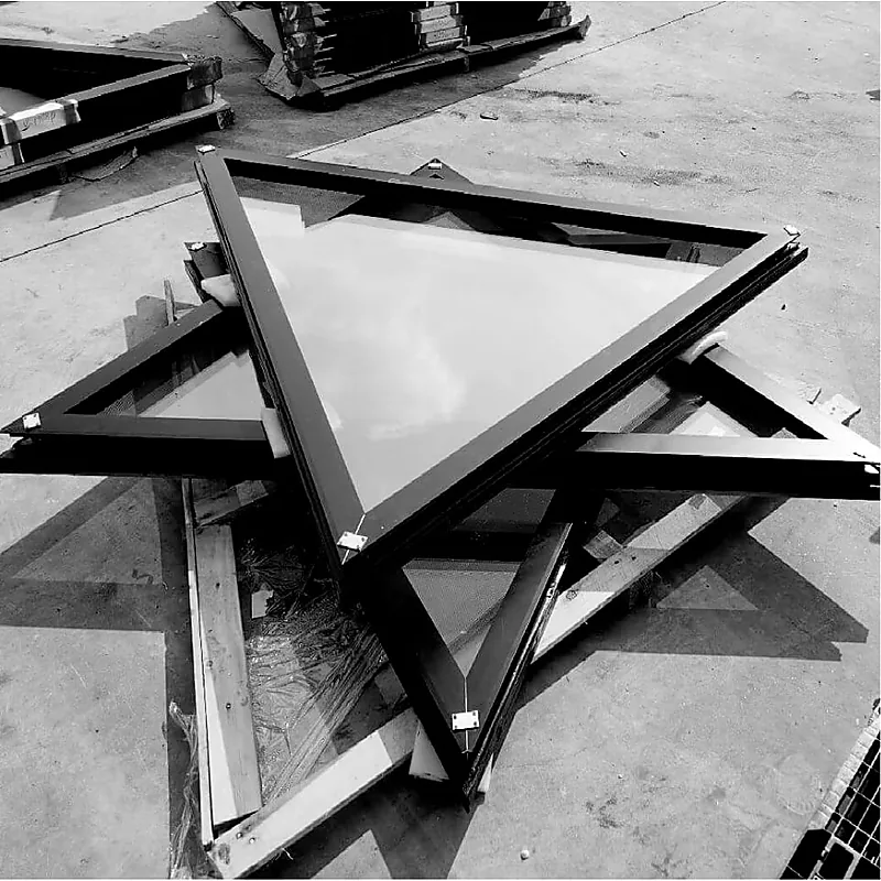 The connection between digital design and physical fabrication ensures that every facade element is produced from the de