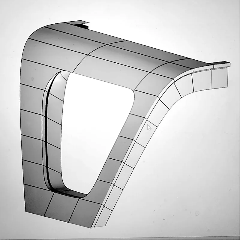 Complex façade systems, made buildable by detailed modeling