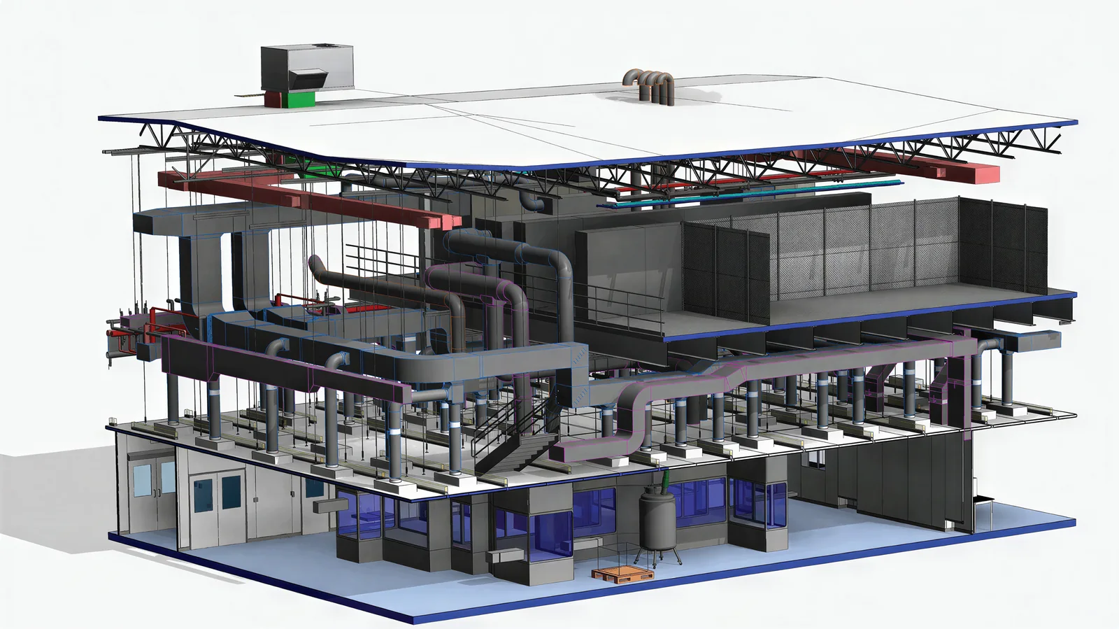 Coordinated MEP section model