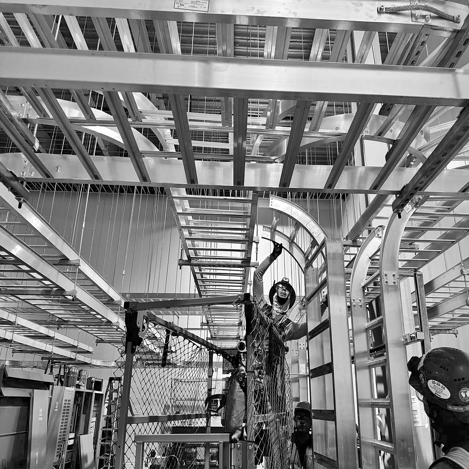 Overhead MEP and filtration support