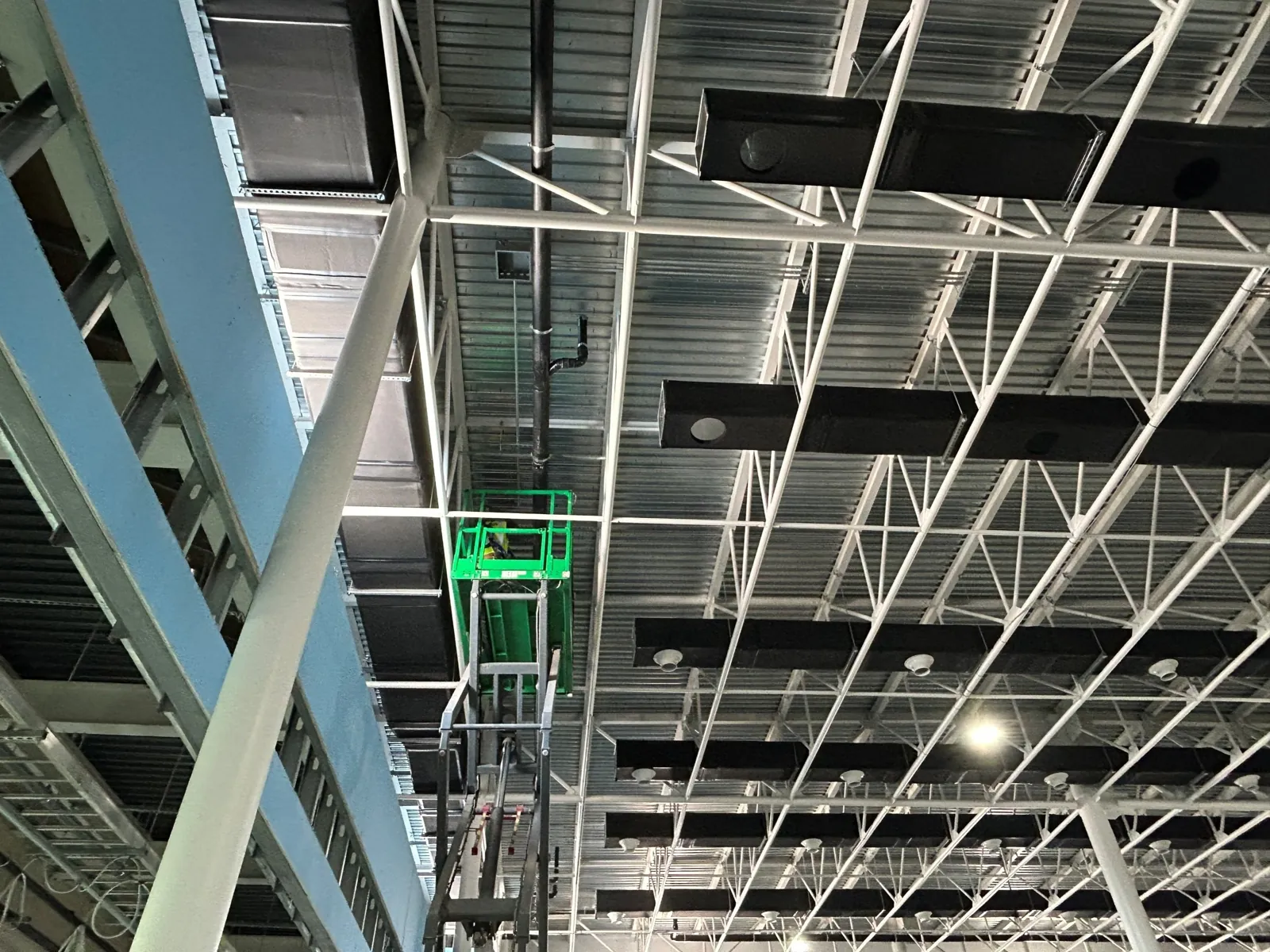 Overhead MEP and filtration support